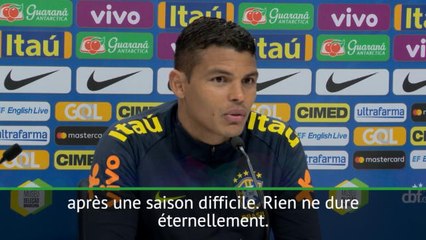 Brésil - Thiago Silva : "Neymar est serein"