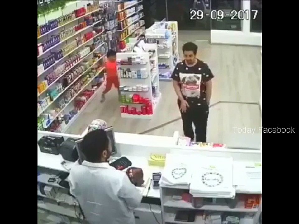 Thief Caught by Merchant Shop - Today Facebook
