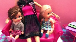 Barbie DENTIST!! Ally SCARED!! MEAN Riley!!