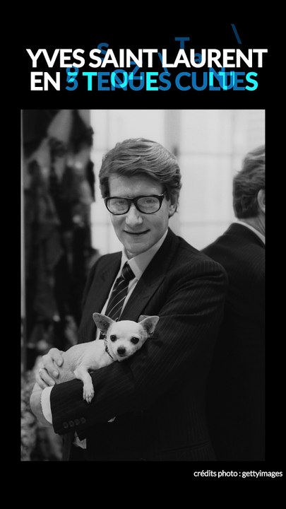 Yves Saint Laurent en 5 tenues cultes