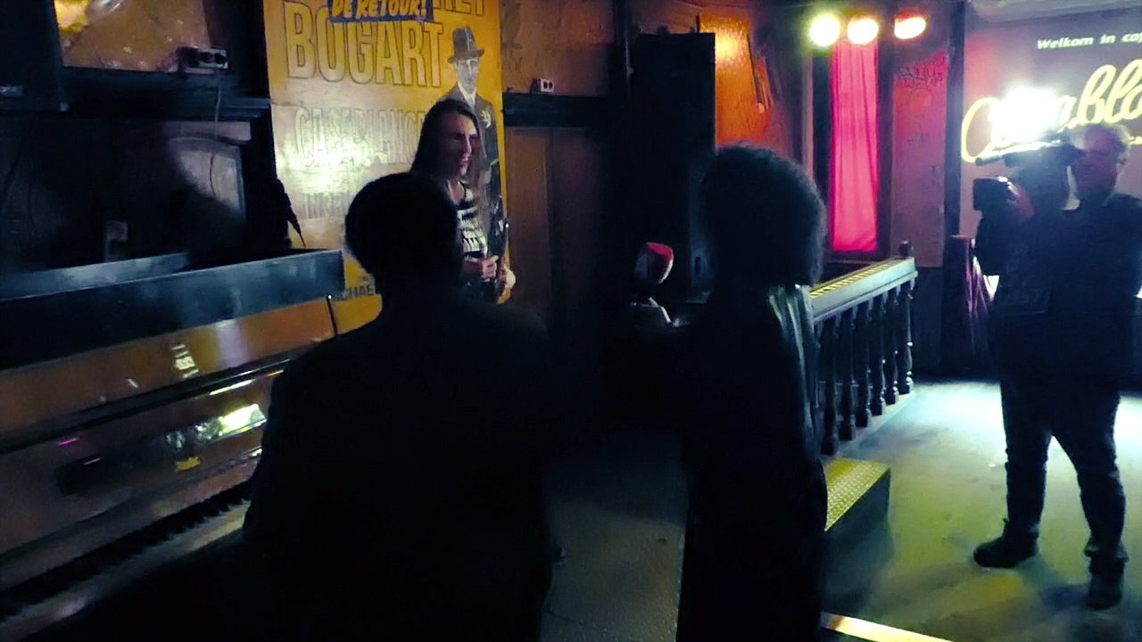 Duo Laroo/Byrd in Jazzcafe Casablanca - Promoshoot AT5 - RedLightJazz2018