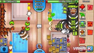 BTD Battles - How To Defend Fast Cooldown ZOMG Round 11 on Indoor Pools