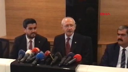 Gaziantep CHP Lideri Kılıçdaroğlu Gazeteciler Cemiyeti'nde Konuştu