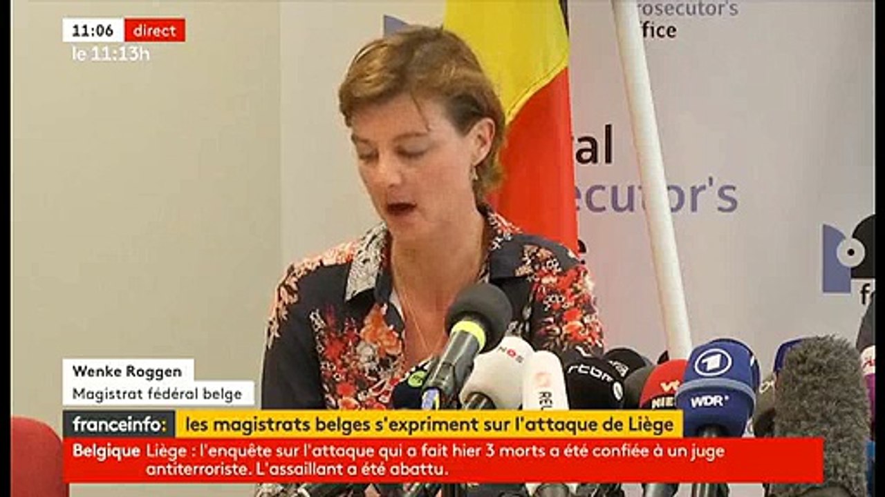 EN DIRECT - Fusillade à Liège: Les faits sont qualifiés d'"assassinat terroriste" et de "tentative d'assassinat terroriste"