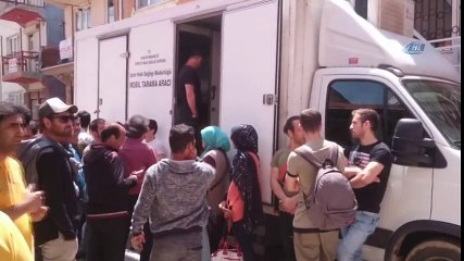 Uşak’ta Yüzlerce Sığınmacı Verem Taramasından Geçirildi