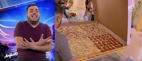 Une pizza géante pour Jaja ! (Les Anges 10) - ZAPPING PEOPLE DU 30/05/2018