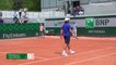Roland-Garros : Marco Trungelliti se bat pour gagner un joli point au filet