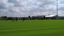 La minute de silence des Diables Rouges pour les victimes de Liège