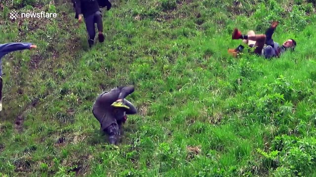 The cheese-rolling race that racked up 68 million views returns to UK this Monday