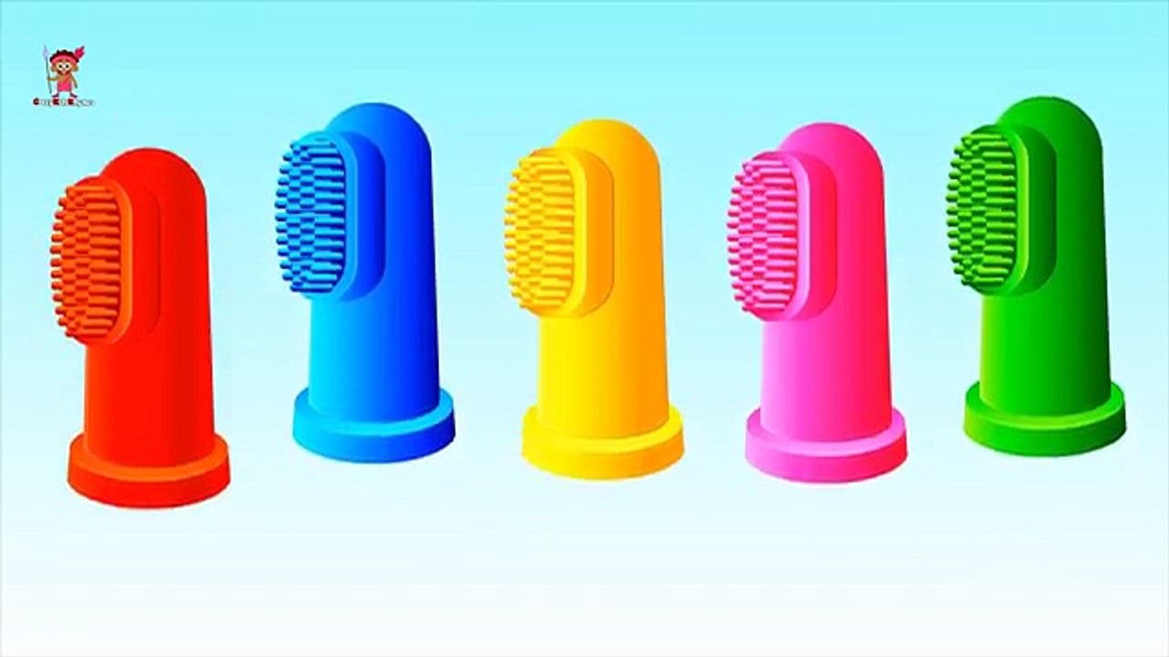 Finger Toothbrush Finger Family Song for Children | Baby Toothbursh Finger Family Nursery Rhymes