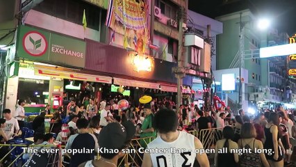 Khaosan Road After Midnight - July 2016