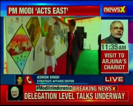 Modi in Indonesia India strongly criticizes terrorism, says PM Modi