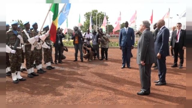 Mali : la journée des casques bleus