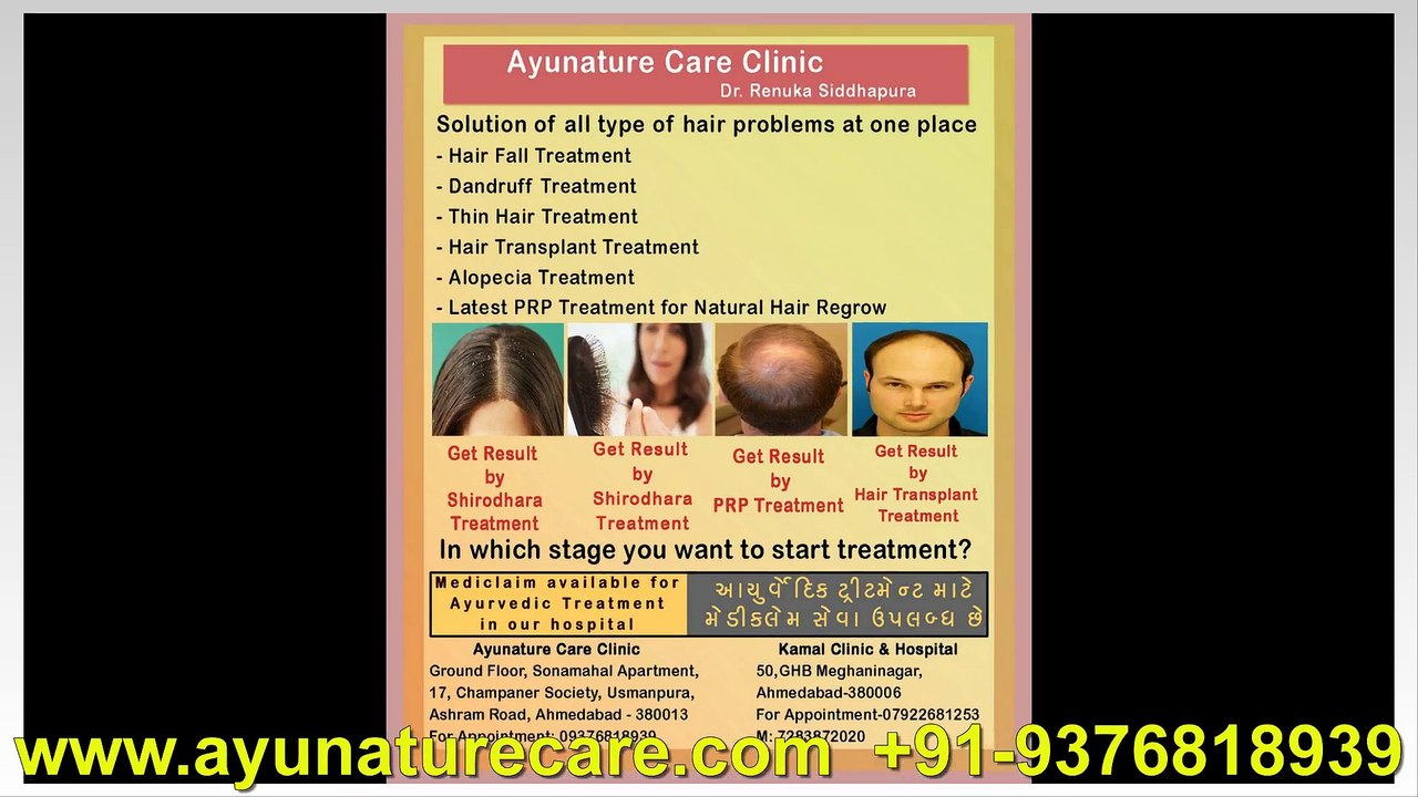 Hair Fall Treatment and Hair Regrow Treatment PRP by Ayunature Care Clinic