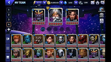 [Marvel Future Fight] Top 10 Male Charers!