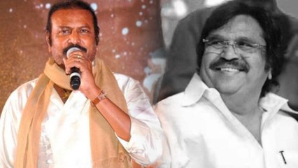 Mohan Babu Emotional Tweet On Dasari