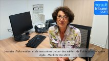 AGDE - Journée d'information et de rencontres autour des métiers de l'aide à la personne