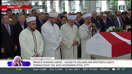 Prof. Dr. Semavi Eyice son yolculuğuna uğurlandı