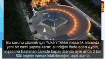 Ay yıldız şeklindeki cami Sivastan yükseliyor