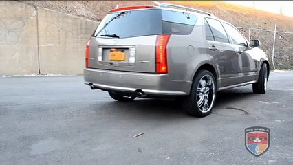 CADILLAC SRX 2004 CHROME BLACK INSERTS