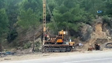 İskenderun Limanı’na daha kısa mesafeden ulaşımı sağlayacak 'Hassa Tüneli'nde sondaj çalışmasına başlandı
