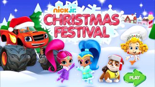 Nick JR Christmas Festival - PAW Patrol - Bubble Guppies - Cartoon Movie Game for Kids HD