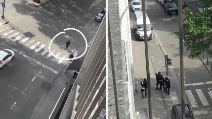 "Fous-moi le camp connard", depuis son balcon une femme interpelle l'assaillant de Liège