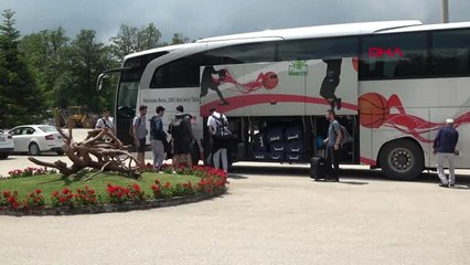 Spor Ümit Milli Basketbol Takımı Bolu'da Kampa Girdi