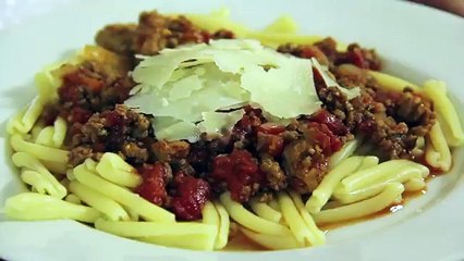 Meat Sauce over Pasta, Spaghetti Sauce Recipe