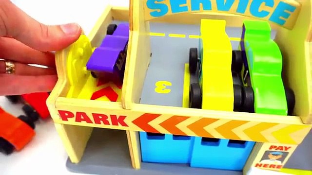 Ensinar Cores do Bebe com Carros do Brinquedo