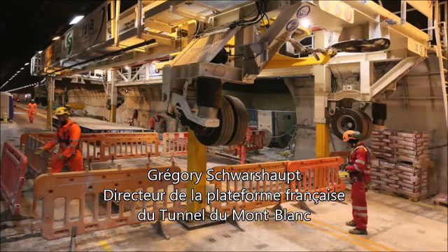 Tunnel du Mont-Blanc : le chantier en vidéo