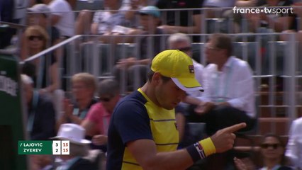 Roland-Garros : Lajovic malmène Zverev !!