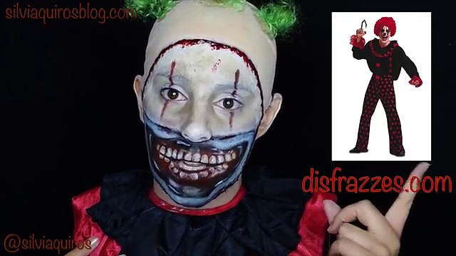 Payaso diabólico American Horror Story Makeup FX #109 | Silvia Quiros