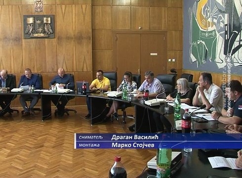 Štab za vanredne situacije opštine Bor, 30.maj 2018. (RTV Bor)