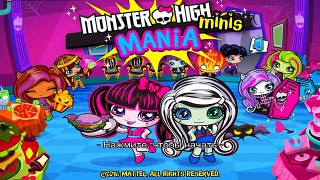 Monster High™ Minis Mania Открываем Кафе вместе с Дракулаурой и Фрэнки Штейн Игровой Мульт Best Kids