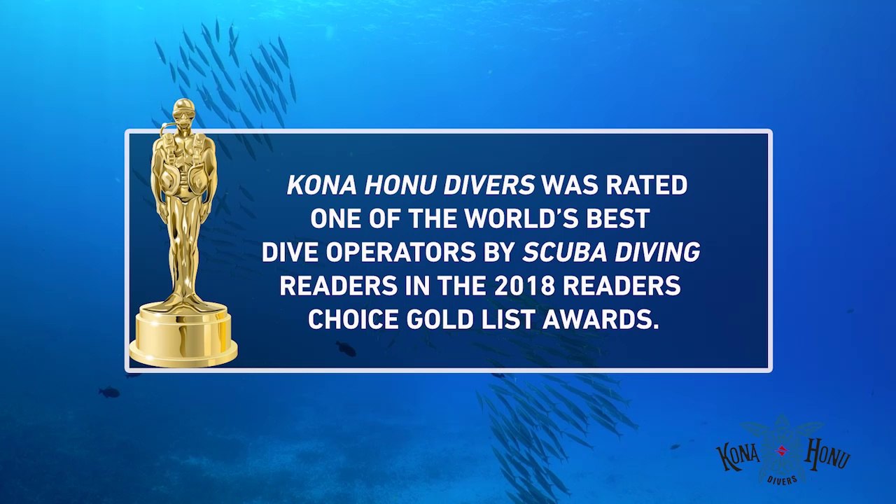Readers Choice 2018 - Kona Honu Divers