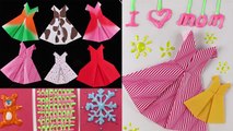 DIY Mothers Day Gift Idea: Origami Dress, Cards, Fun with 3D Puffy Paint by Elegant Fashion 360