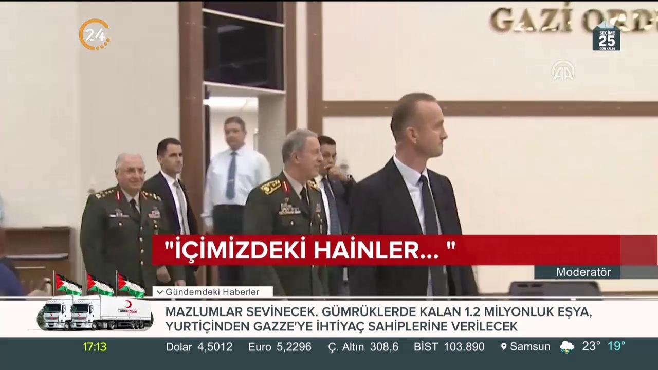 "İçimizdeki hainler temizlendikçe TSK'nın gücü...