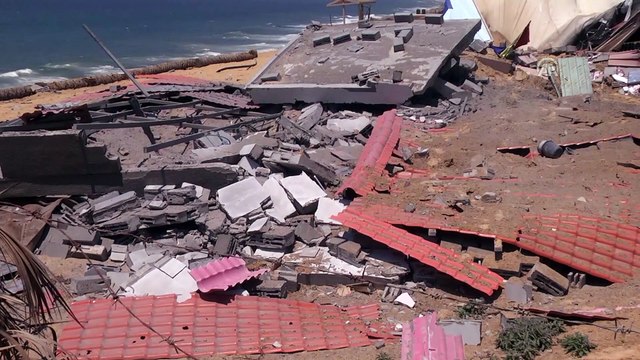 İsrail'in Gazze'ye yönelik hava saldırıları - GAZZE