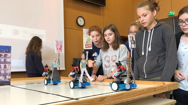 Robofesta : Victoire des filles du collège Duguay-Trouin de St-Malo