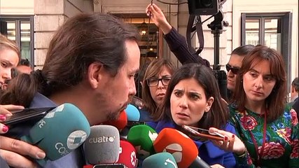 Pablo Iglesias apuesta por un "gobierno amplio y plural"
