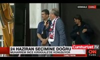 Muharrem İnce yandaş basın manşetleriyle yanıt verdi