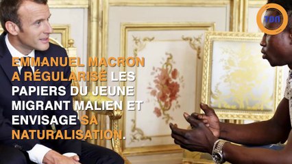 Marine Lepen est pour la naturalisation de Mamoudou Gassama