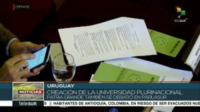 Uruguay: Parlasur discute proyectos de integración regional