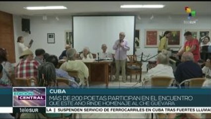 Cuba celebra 22 Festival Internacional de Poesía