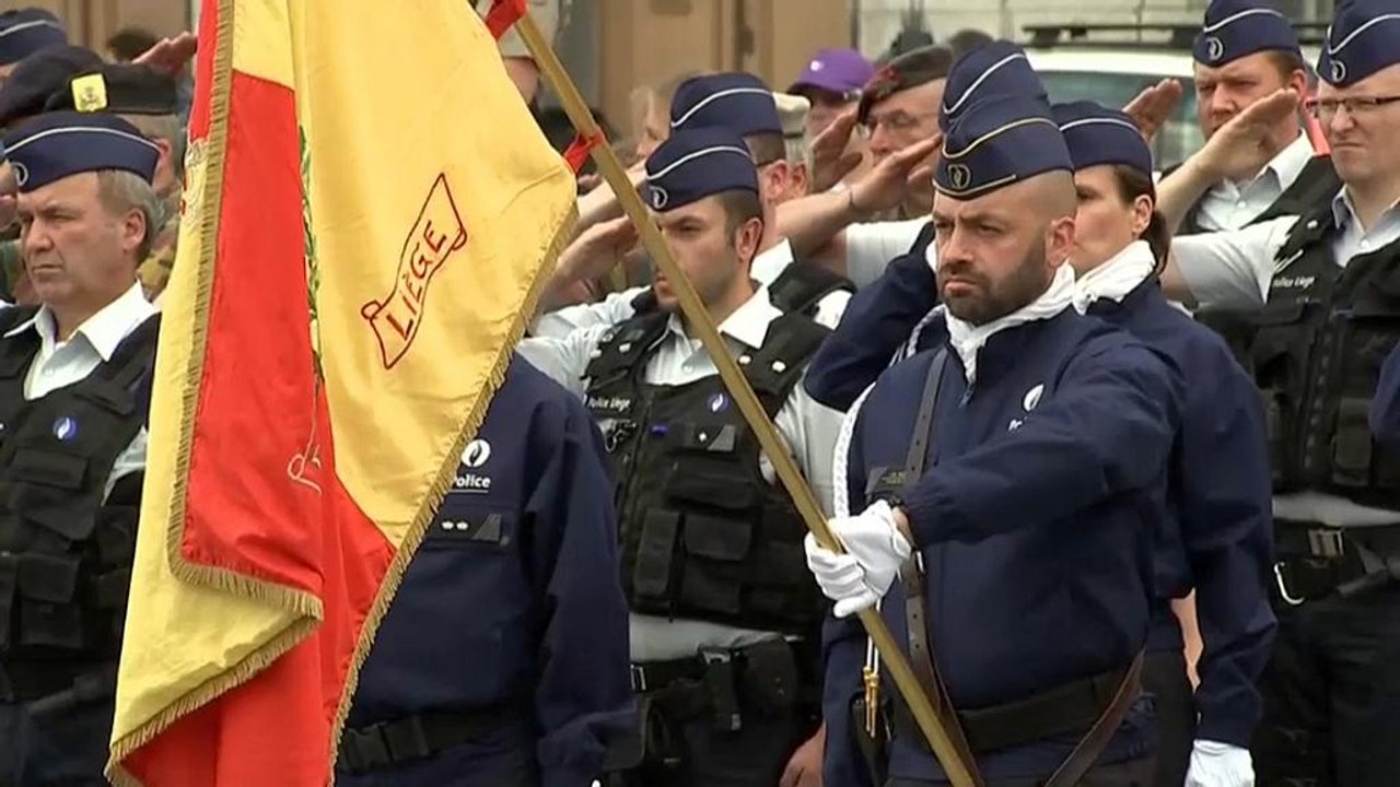 Минута молчания в Льеже