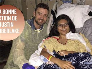 Justin Timberlake rend visite à une rescapée de Santa Fe