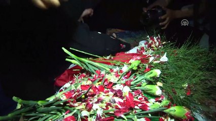 Gazze şehidini uğurladı