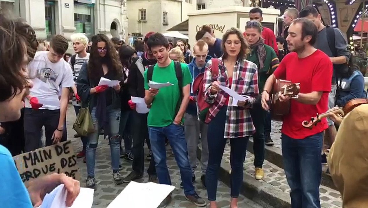 Manifestation à Dijon contre "les violences policières"