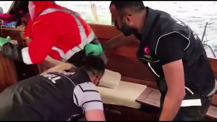 Tekneyle uyuşturucu ticaretine suçüstü - AYDIN